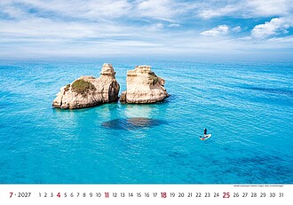 Nástěnný kalendář New Horizons 2027