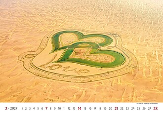 Nástěnný kalendář Wordl Wonders 2027