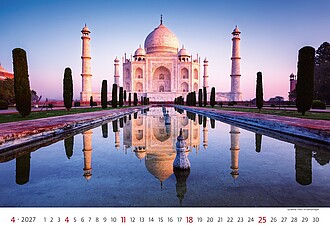 Nástěnný kalendář Wordl Wonders 2027