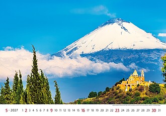 Nástěnný kalendář Wordl Wonders 2027