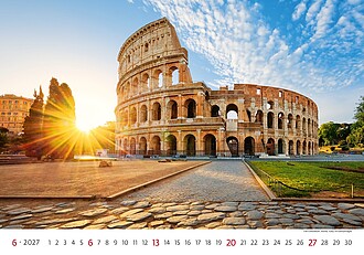 Nástěnný kalendář Wordl Wonders 2027