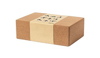 Natara korková kostka na jógu - reklamní předměty