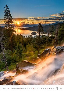 Nature Emotions 2027, nástěnný kalendář, prodloužená záda