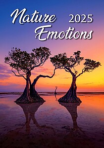 Nature Emotions 2027, nástěnný kalendář, prodloužená záda