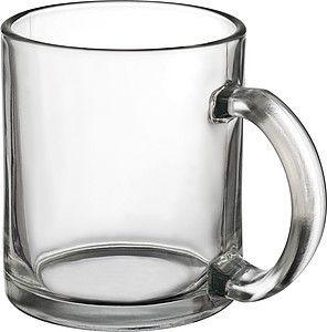 NAWINDI Skleněný hrnek pro všechny druhy nápojů, 300 ml - reklamní hrnky