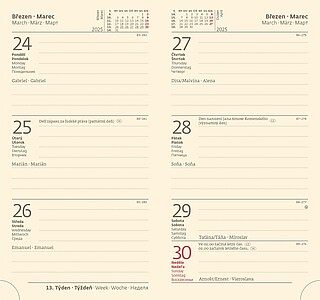 Nebrasca 2027 diář kapesní, modrý