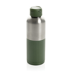 Nepropustná láhev na vodu RCS R-steel s držadlem 750 ml, vojenská zelená