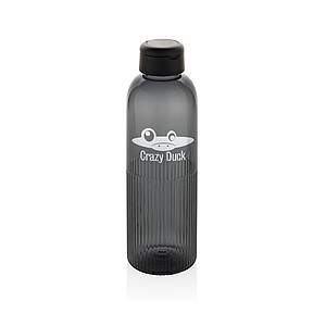 Nepropustná láhev na vodu z RCS RPET 750 ml, černá