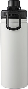 Nerezová dvoustěnná láhev 500 ml, bílá