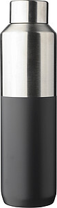 Nerezová dvoustěnná láhev 600 ml, černá