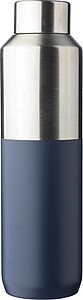 Nerezová dvoustěnná láhev 600 ml, modrá
