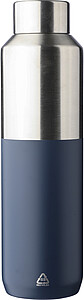 Nerezová dvoustěnná láhev 600 ml, modrá