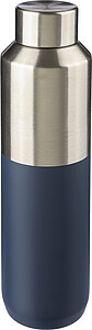 Nerezová dvoustěnná láhev 600 ml, modrá