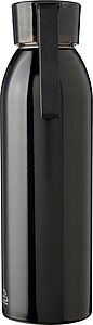 Nerezová lahev 650 ml, černá