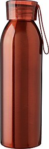 Nerezová lahev 650 ml, červená