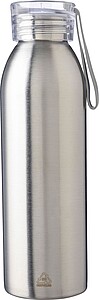 Nerezová lahev 650 ml, stříbrná