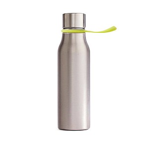 Nerezová láhev na pití, 550ml, s limetkovým poutkem