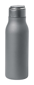 Nerezová láhev na pití, 600ml, šedá