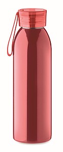 Nerezová láhev na pití, 650ml, červená