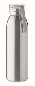 Nerezová láhev na pití, 650ml, stříbrná - reklamní předměty