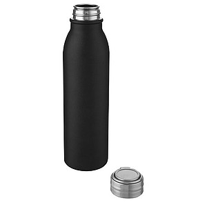 Nerezová láhev na pití, 700ml, černá