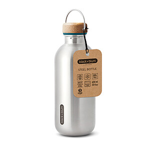 Nerezová láhev na vodu 600ml, tyrkysová