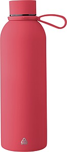Nerezová láhev s dvojitou stěnou 500 ml, červená