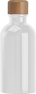 Nerezová láhev s karabinou 400 ml, bílá