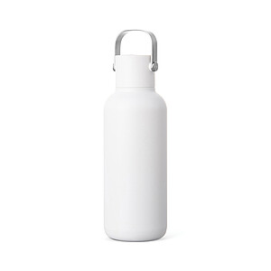Nerezová láhev VINGA Cael 600 ml z RCS, bílá