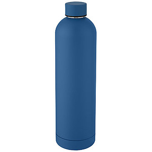 Nerezová termo láhev, 1l, modrá