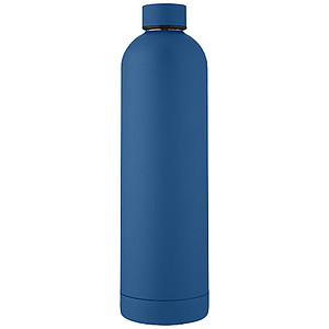 Nerezová termo láhev, 1l, modrá