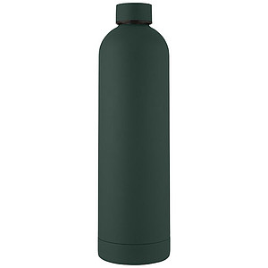 Nerezová termo láhev, 1l, zelená