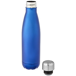 Nerezová termo láhev 500ml, modrá