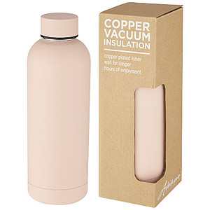 Nerezová termo láhev, 500ml, světle růžová