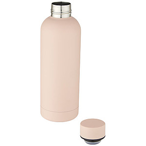 Nerezová termo láhev, 500ml, světle růžová