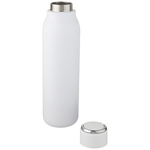 Nerezová termo láhev, 600ml, bílá