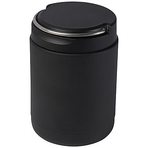 Nerezová termo nádoba na jídlo, 500ml, černá