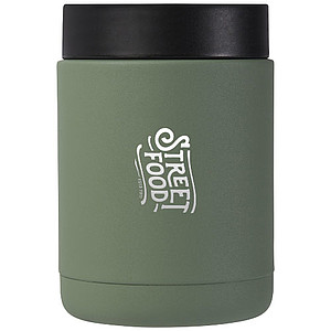 Nerezová termo nádoba na jídlo, 500ml, zelená