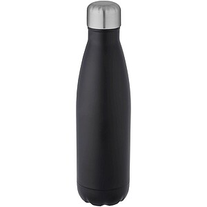 Nerezová termoláhev na pití z recyklované nerezové oceli, 500ml, černá