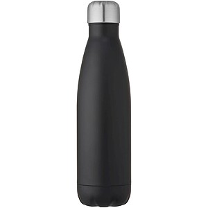 Nerezová termoláhev na pití z recyklované nerezové oceli, 500ml, černá