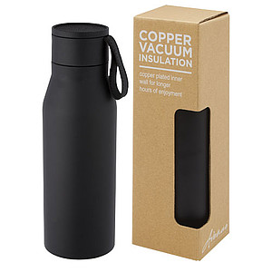 Nerezová termoska, 500ml, černá - reklamní předměty