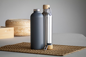 Nerezová termoska, 500ml, šedá