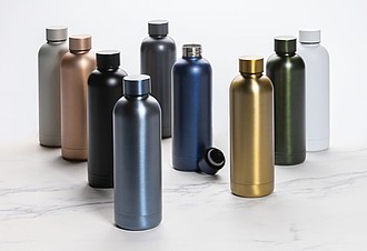 Nerezová termoska 500ml, světle modrá