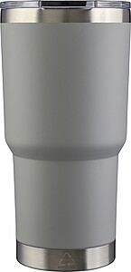 Nerezový dvoustěnný hrnek 590 ml, šedá