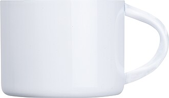 Nerezový hrnek na espresso 80ml, bílá