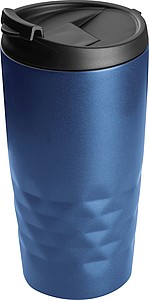 Nerezový termohrnek 300ml s víčkem, modrý - reklamní předměty