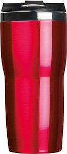 Nerezový termohrnek, 480ml, červený