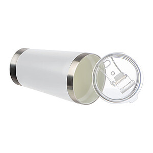 Nerezový termohrnek 500 ml, bílá