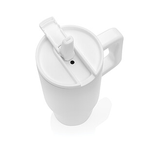 Netekoucí termohrnek z RCS nerezové oceli 900 ml, bílá