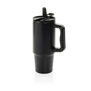 Netekoucí termohrnek z RCS nerezové oceli 900 ml, černá